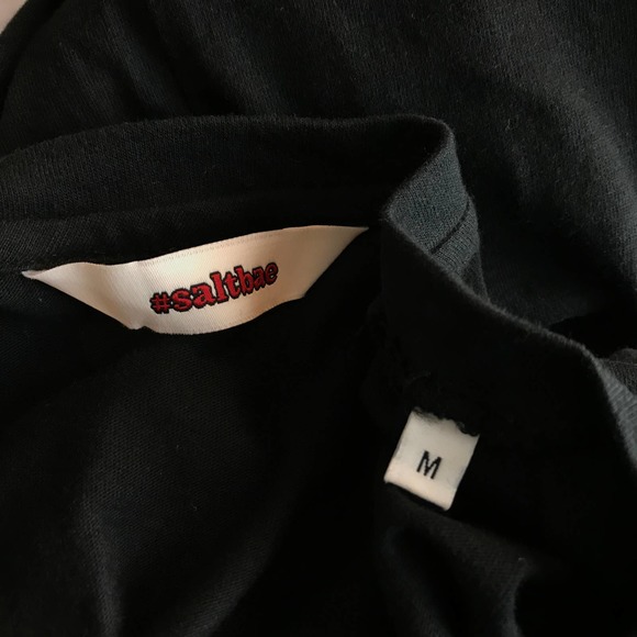 Salt Bae Womens Black Autograph Signed #Saltbae T-Shirt | Size Medium - Picture 5 of 5